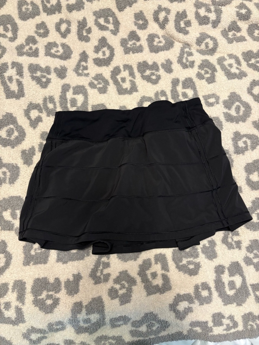 lululemon Black Athletic Skort 2.5 inch